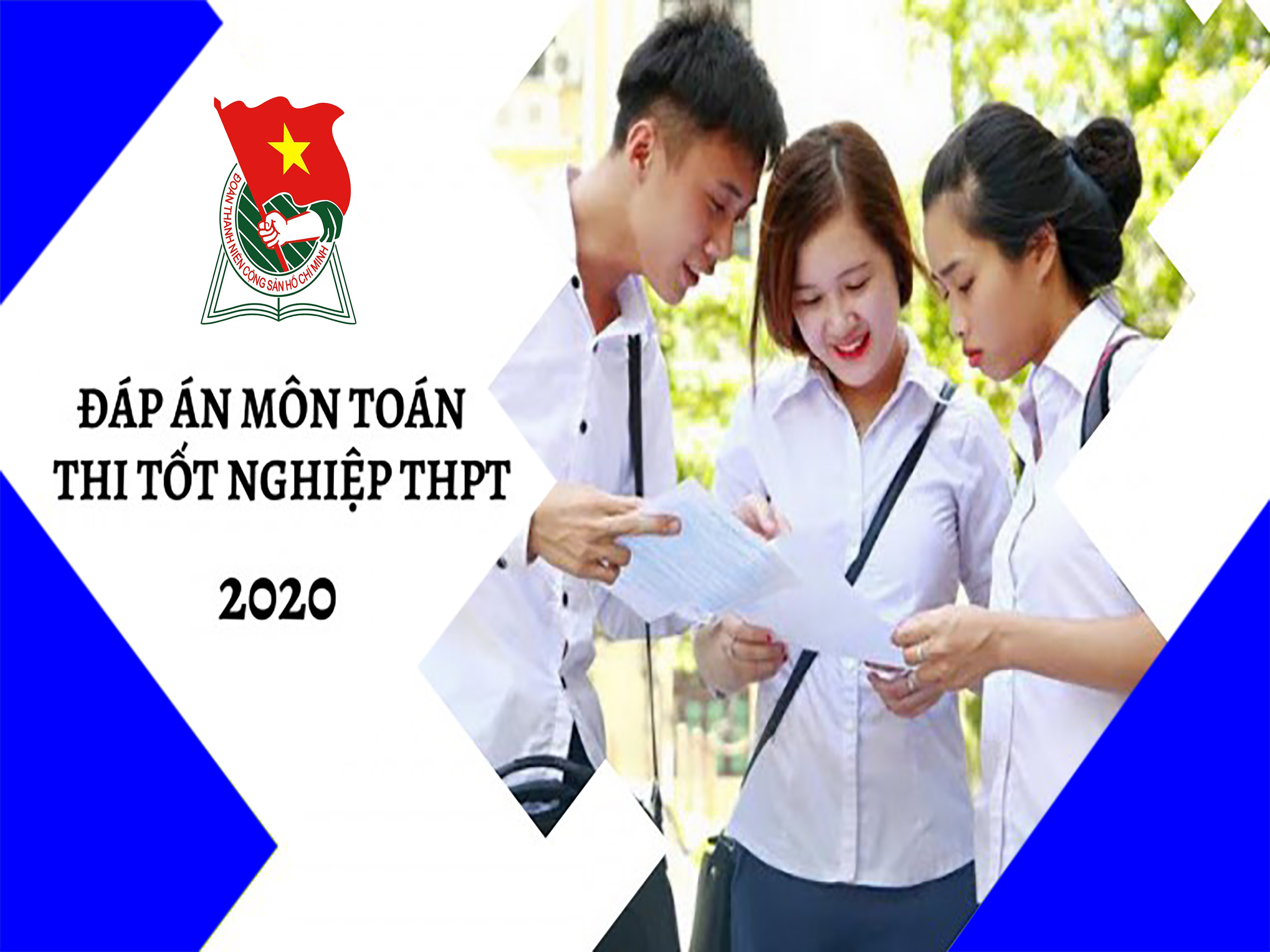 Gợi ý đáp án môn Toán thi tốt nghiệp THPT 2020