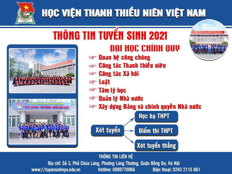 Tuyển sinh đại học chính quy 2021