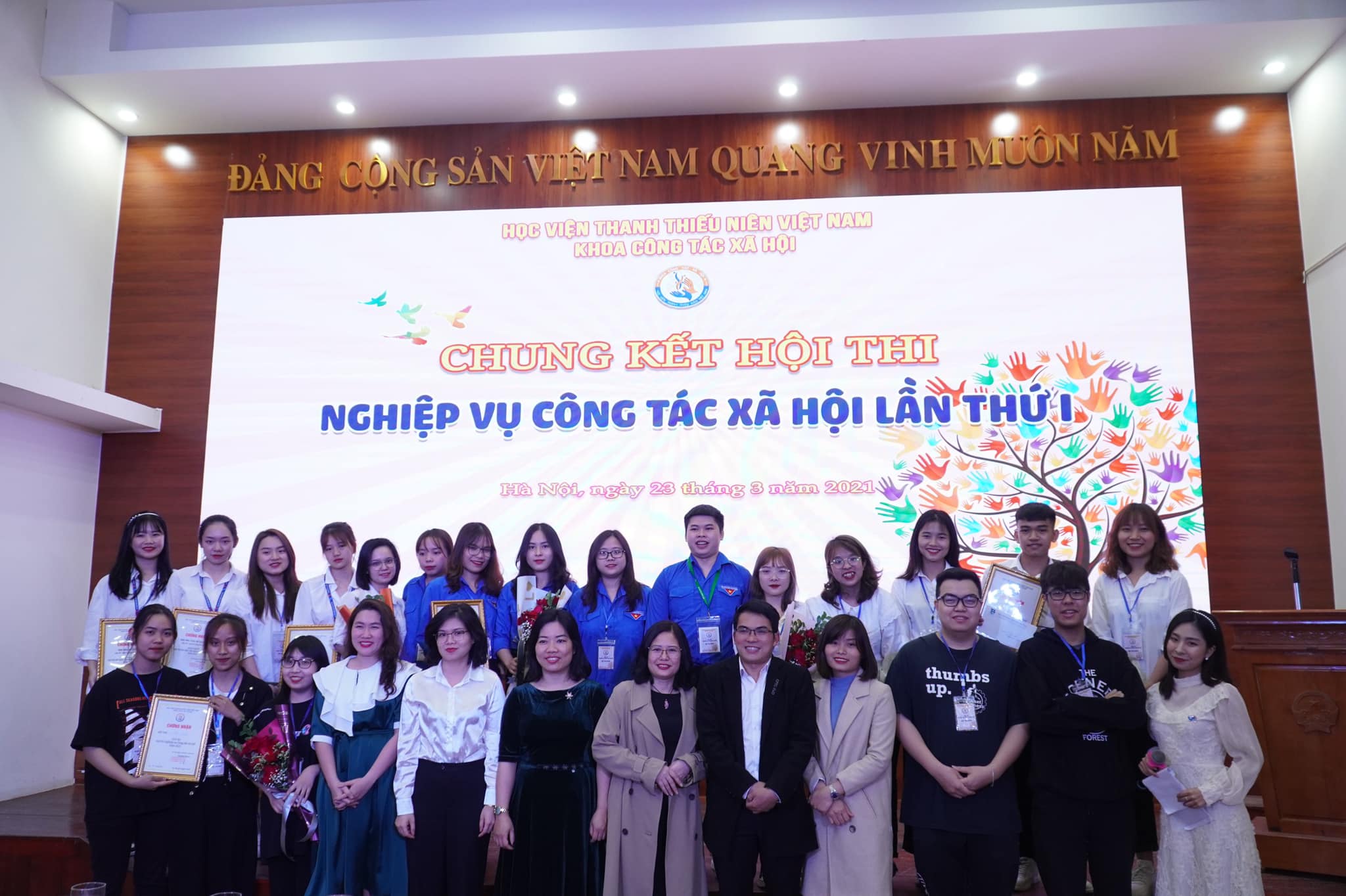 Học viện Thanh thiếu niên kỷ niệm ngày Công tác xã hội