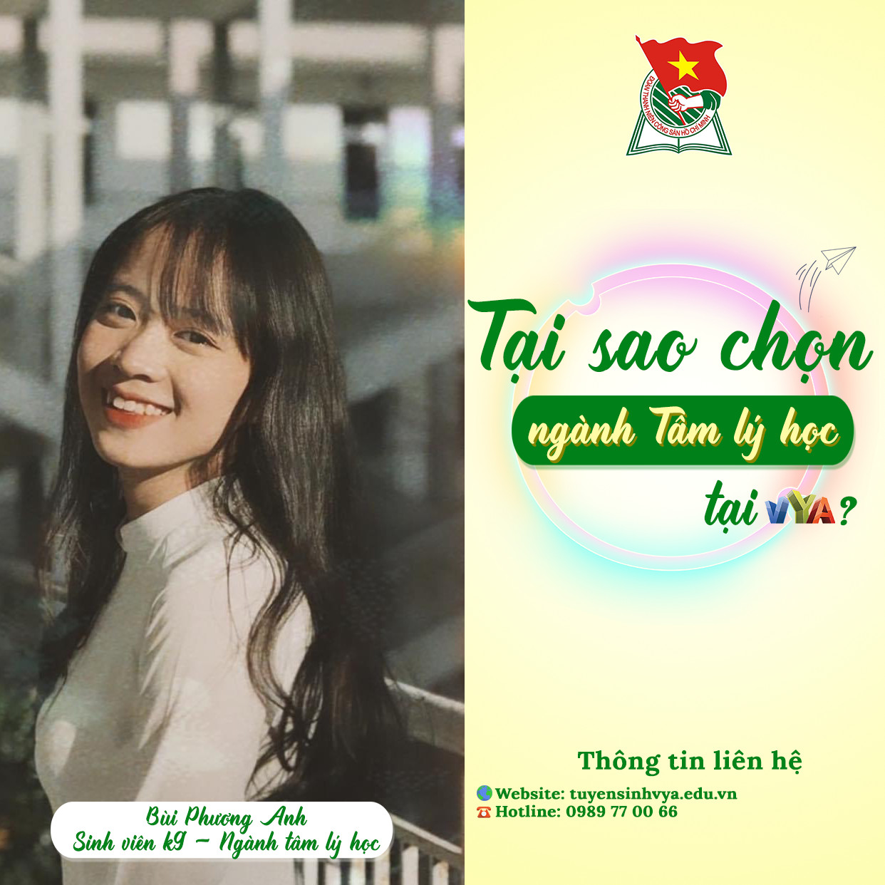 Tại sao chọn ngành Tâm lý học tại VYA?