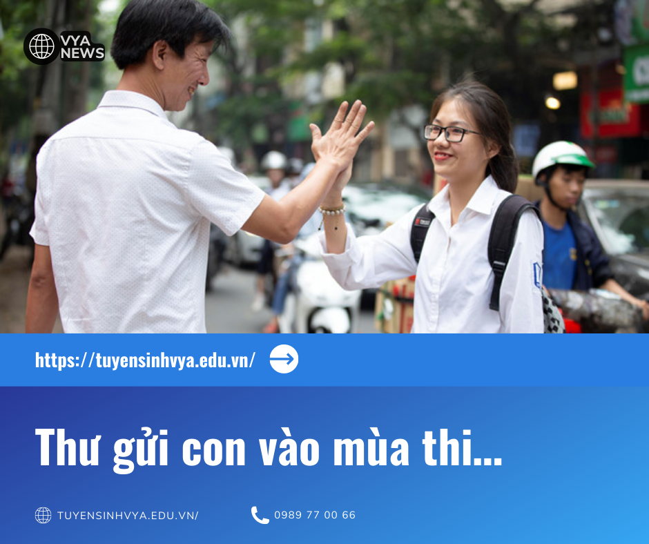 Thư gửi con vào mùa thi…