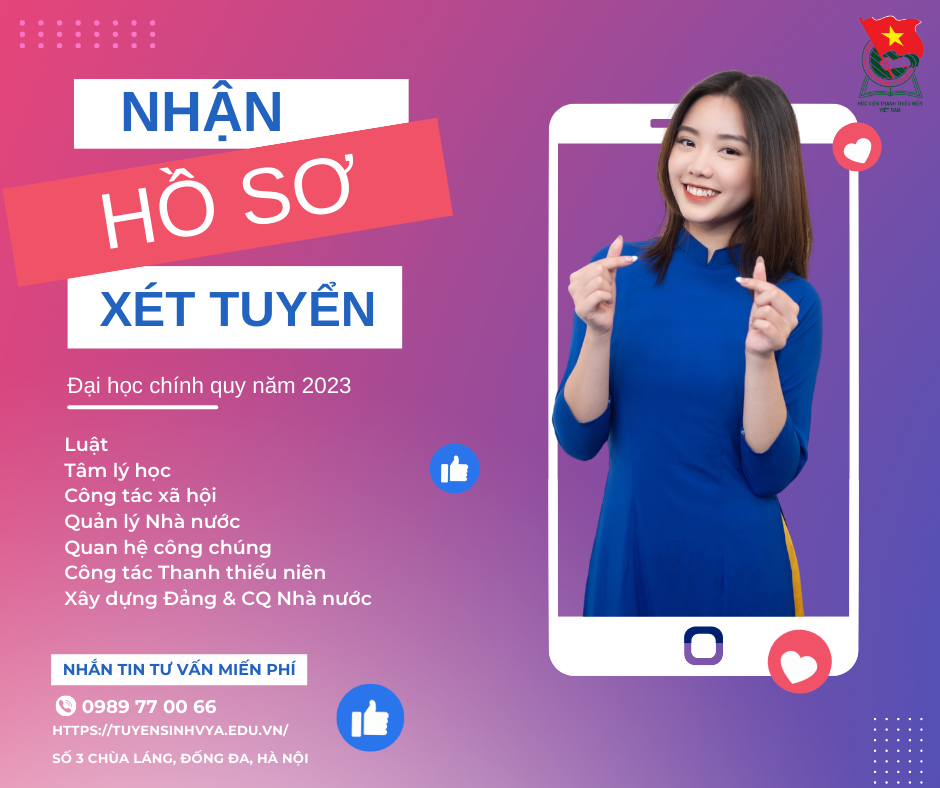 Tuyển sinh hệ đại học chính quy năm 2023