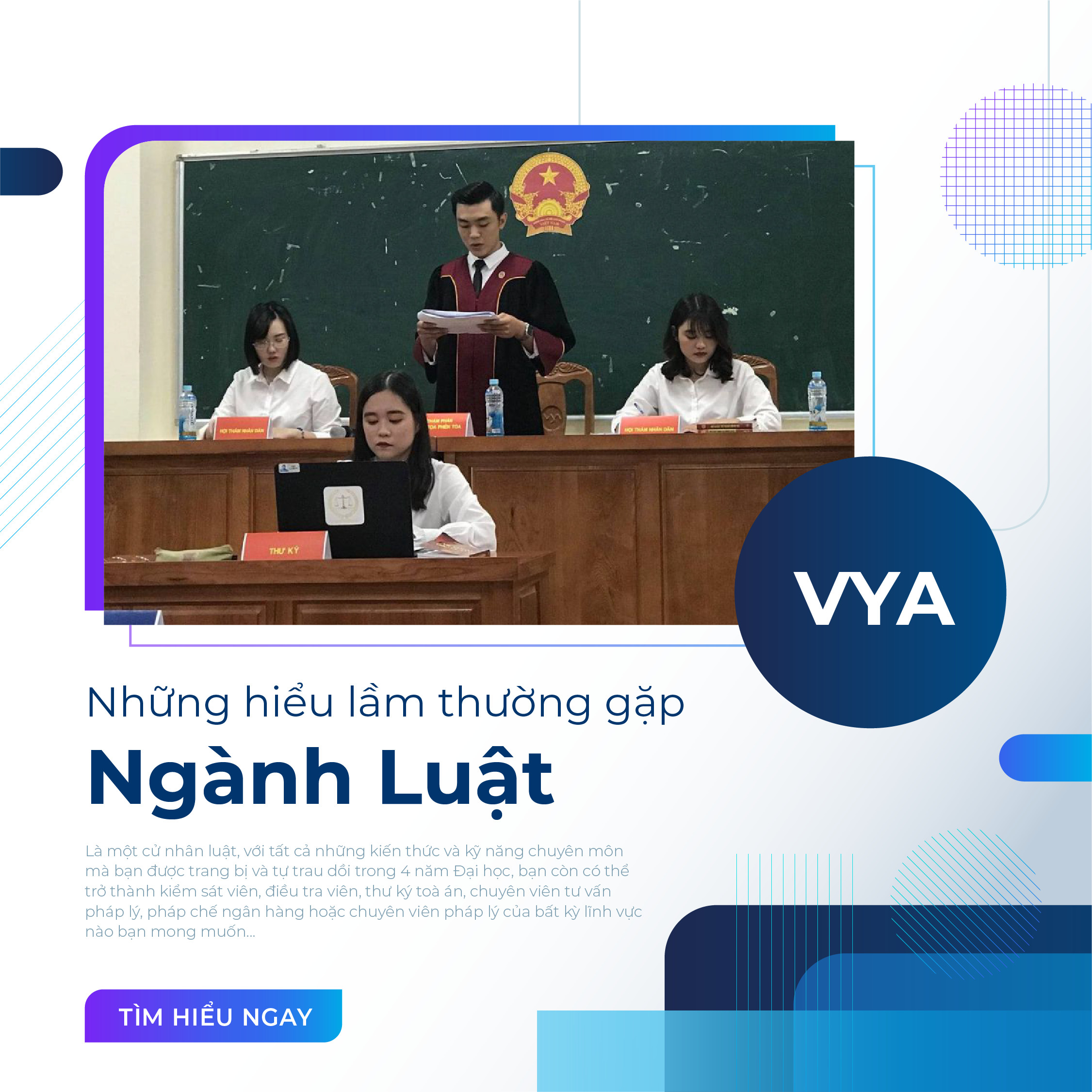 Những hiểu lầm thường gặp khi nói đến học ngành Luật