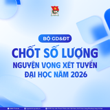 Bộ GD&ĐT chốt số lượng nguyện vọng xét tuyển đại học năm 2026 