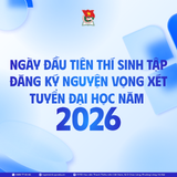 Ngày đầu tiên thí sinh tập đăng ký nguyện vọng xét tuyển đại học năm 2026